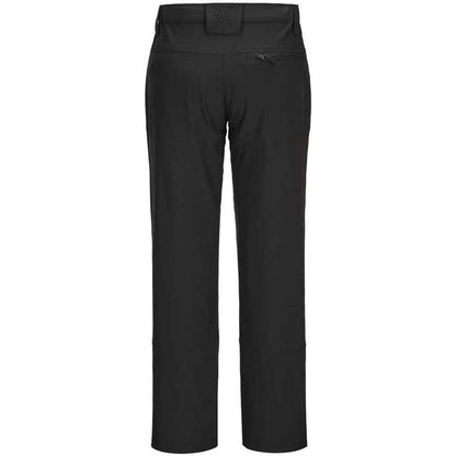 Black - Back - Portwest Unisex Adult Eco Active Stretch Work Trousers