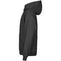 Black - Side - Tee Jays Mens Urban Heavyweight Heavy Loose Fit Hoodie