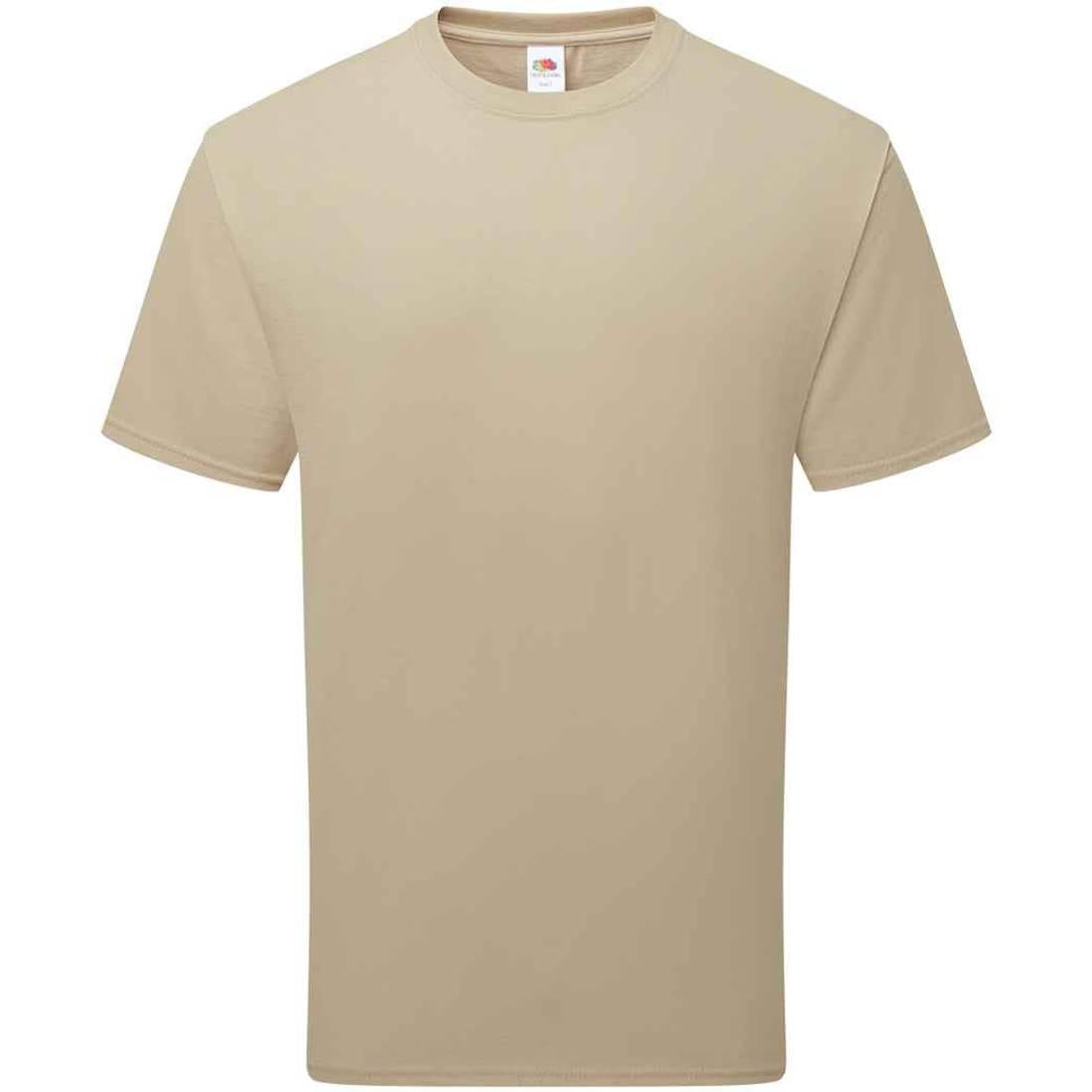 Desert Sand - Front - Fruit of the Loom Unisex Adult Cotton T-Shirt