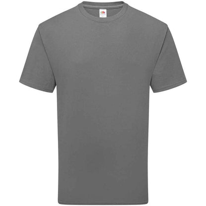 Light Graphite - Front - Fruit of the Loom Unisex Adult Cotton T-Shirt