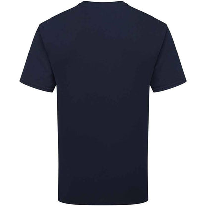 Deep Navy - Back - Fruit of the Loom Unisex Adult Cotton T-Shirt