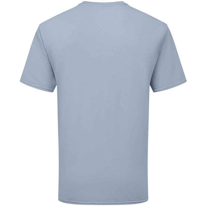 Mineral Blue - Back - Fruit of the Loom Unisex Adult Cotton T-Shirt
