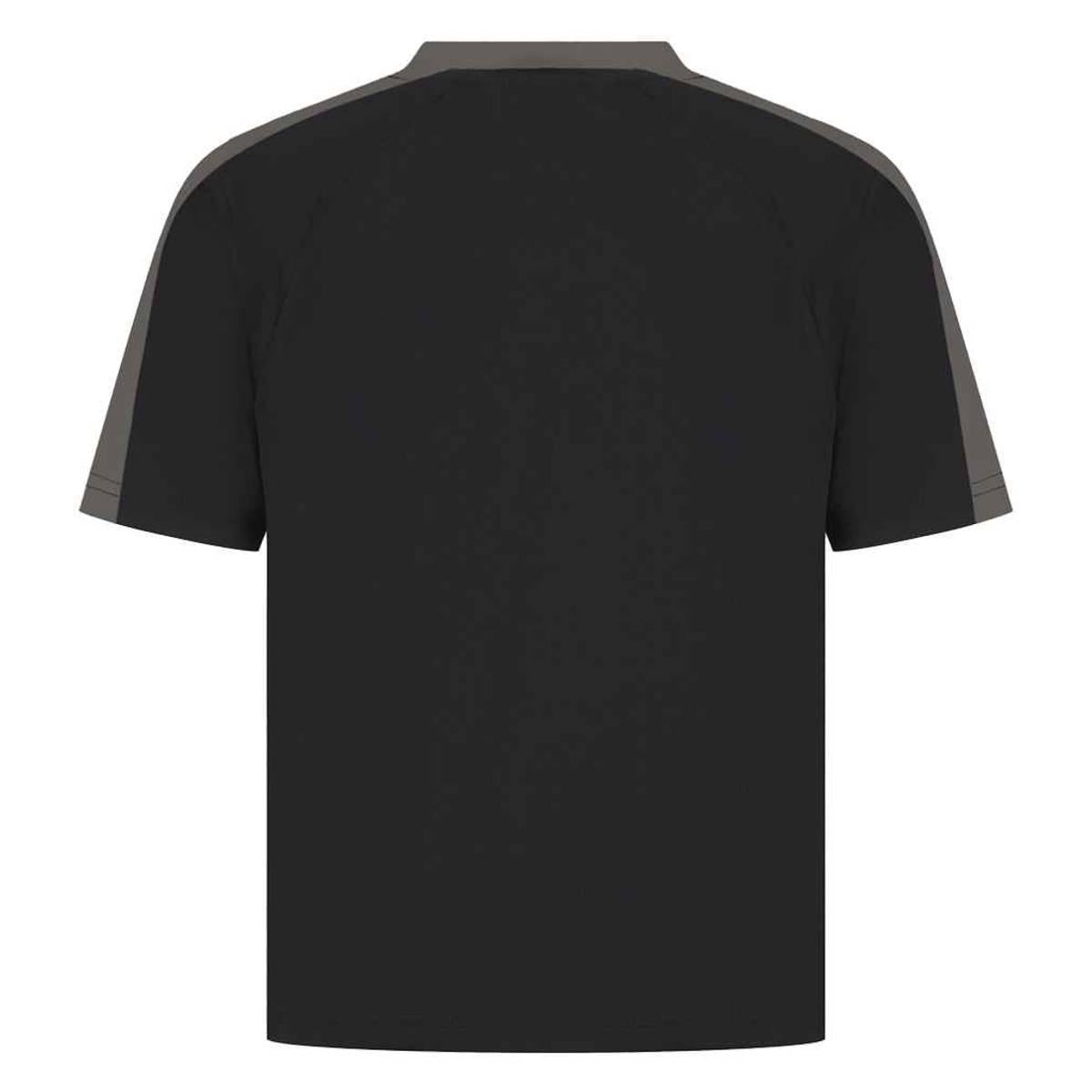 Black-Gunmetal - Back - Finden & Hales Childrens-Kids T-Shirt
