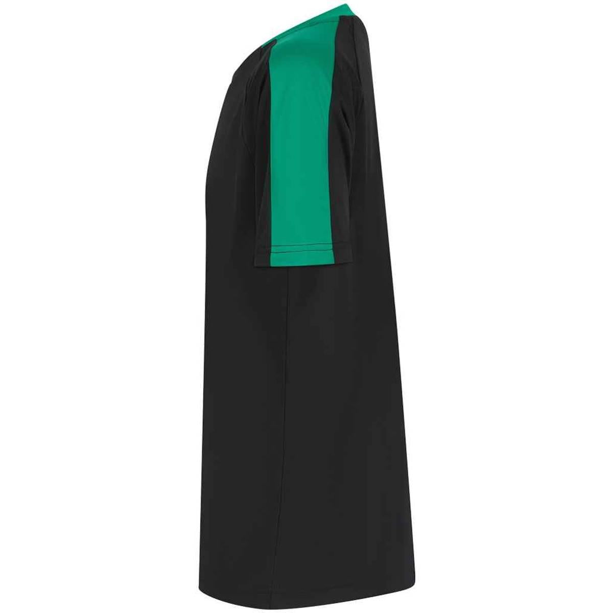 Black-Emerald - Side - Finden & Hales Childrens-Kids T-Shirt