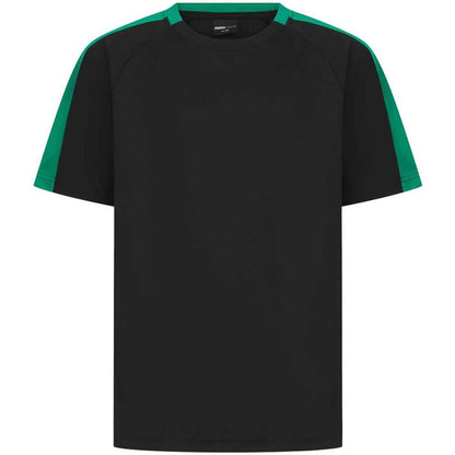 Black-Emerald - Front - Finden & Hales Childrens-Kids T-Shirt