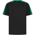 Black-Emerald - Front - Finden & Hales Childrens-Kids T-Shirt