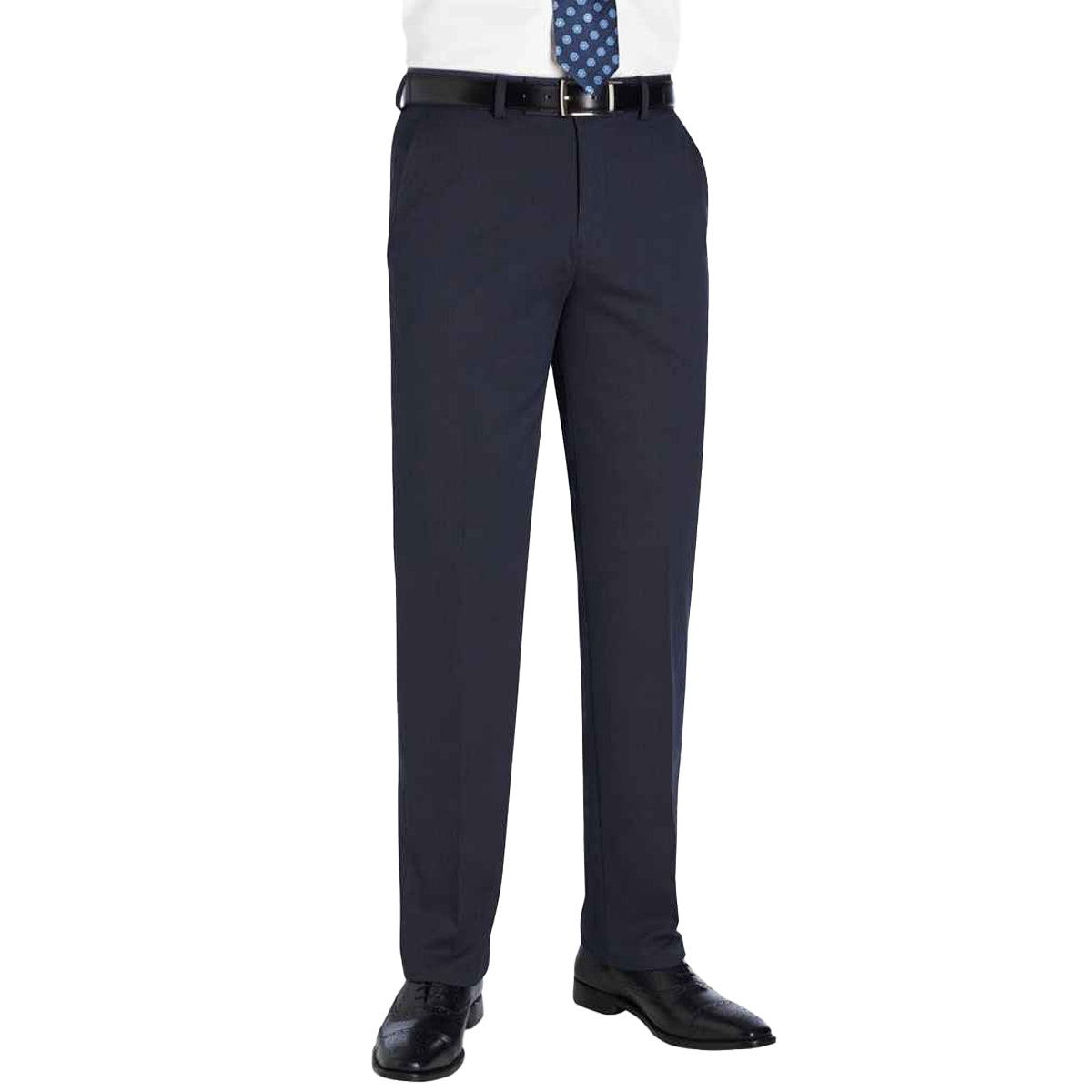 Navy - Front - Brook Taverner Mens Eclipse Phoenix Trousers