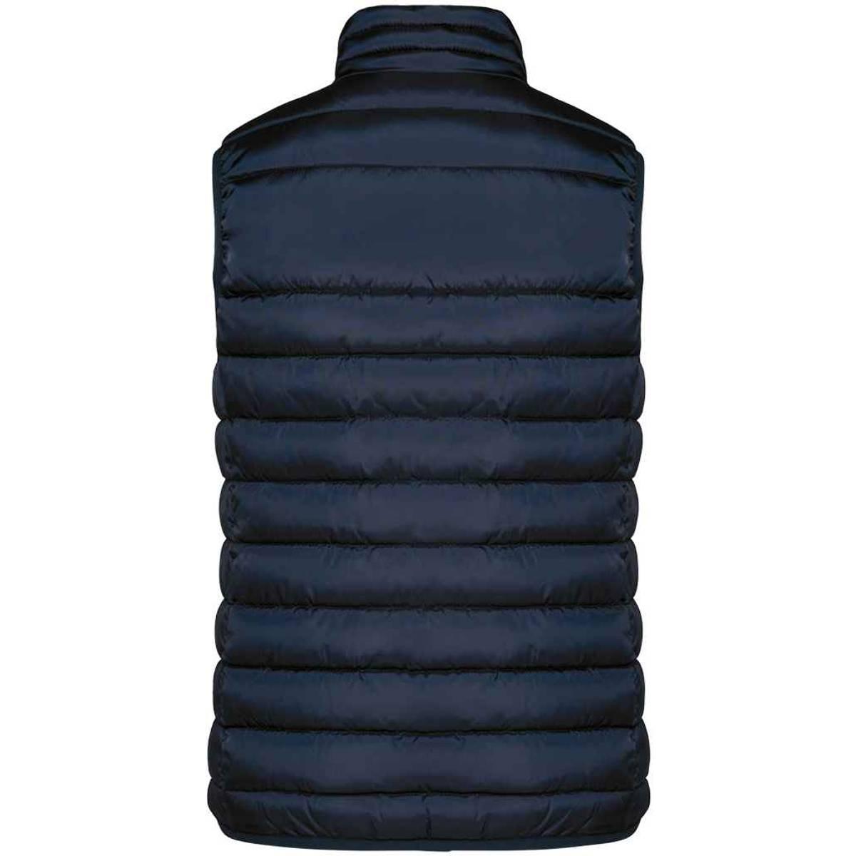 Navy - Back - Kariban Womens-Ladies Quilted Body Warmer