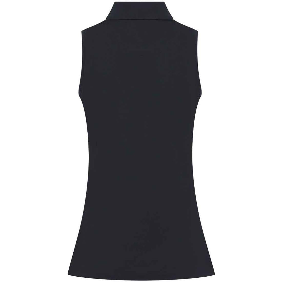 Navy - Back - Henbury Womens-Ladies Polo Shirt