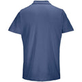 Denim - Back - SOLS Unisex Adult Pulse Pique Polo Shirt