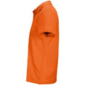 Orange - Side - SOLS Unisex Adult Pulse Pique Polo Shirt