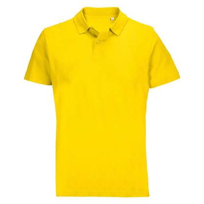 Gold - Front - SOLS Unisex Adult Pulse Pique Polo Shirt