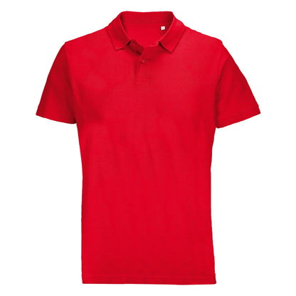 Red - Front - SOLS Unisex Adult Pulse Pique Polo Shirt
