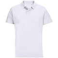 White - Front - SOLS Unisex Adult Pulse Pique Polo Shirt