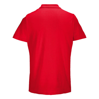 Red - Back - SOLS Unisex Adult Pulse Pique Polo Shirt
