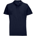 French Navy - Front - SOLS Unisex Adult Pulse Pique Polo Shirt