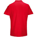 Red - Back - SOLS Unisex Adult Pulse Pique Polo Shirt