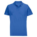 Royal Blue - Front - SOLS Unisex Adult Pulse Pique Polo Shirt