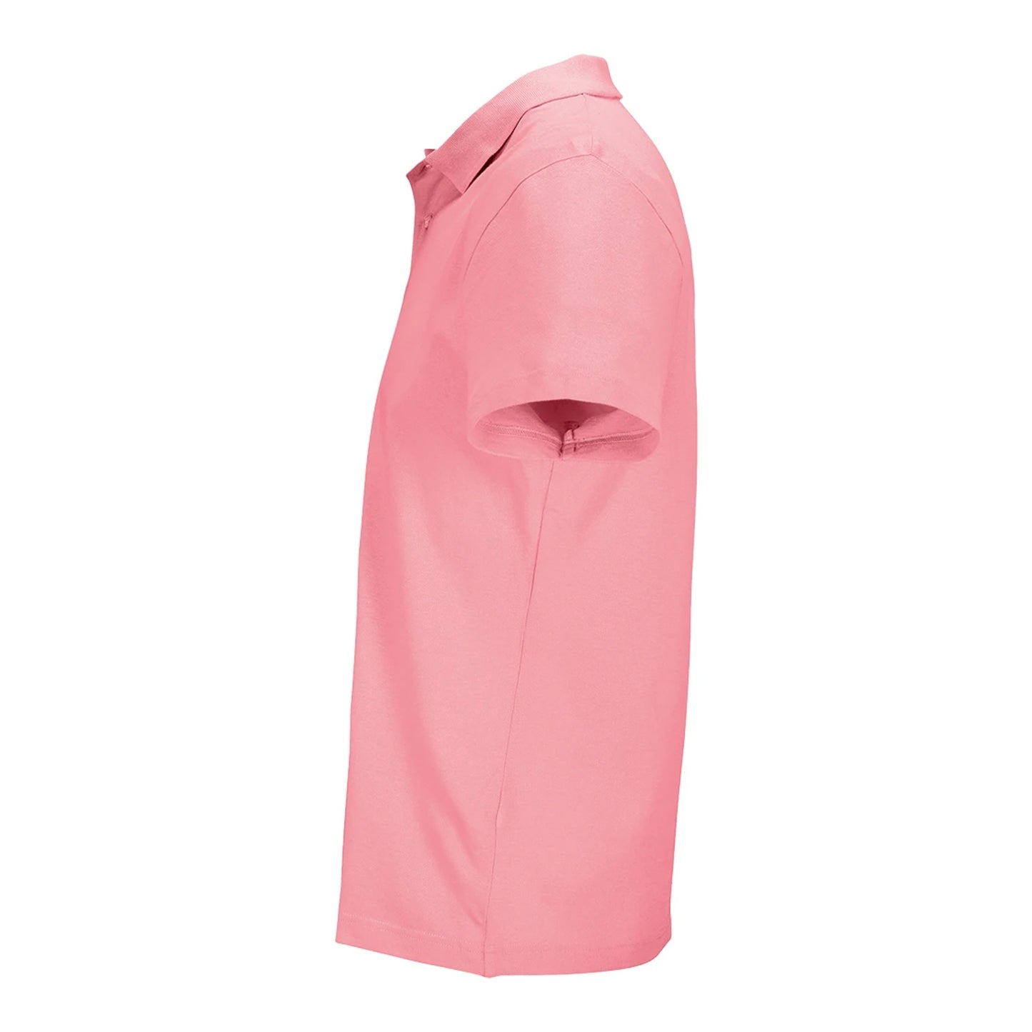 Candy Pink - Side - SOLS Unisex Adult Pulse Pique Polo Shirt