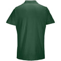 Bottle Green - Back - SOLS Unisex Adult Pulse Pique Polo Shirt