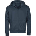 Ink Blue - Front - Tee Jays Mens Urban Hooded Hoodie