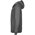 Powder Grey - Side - Tee Jays Mens Urban Hooded Hoodie