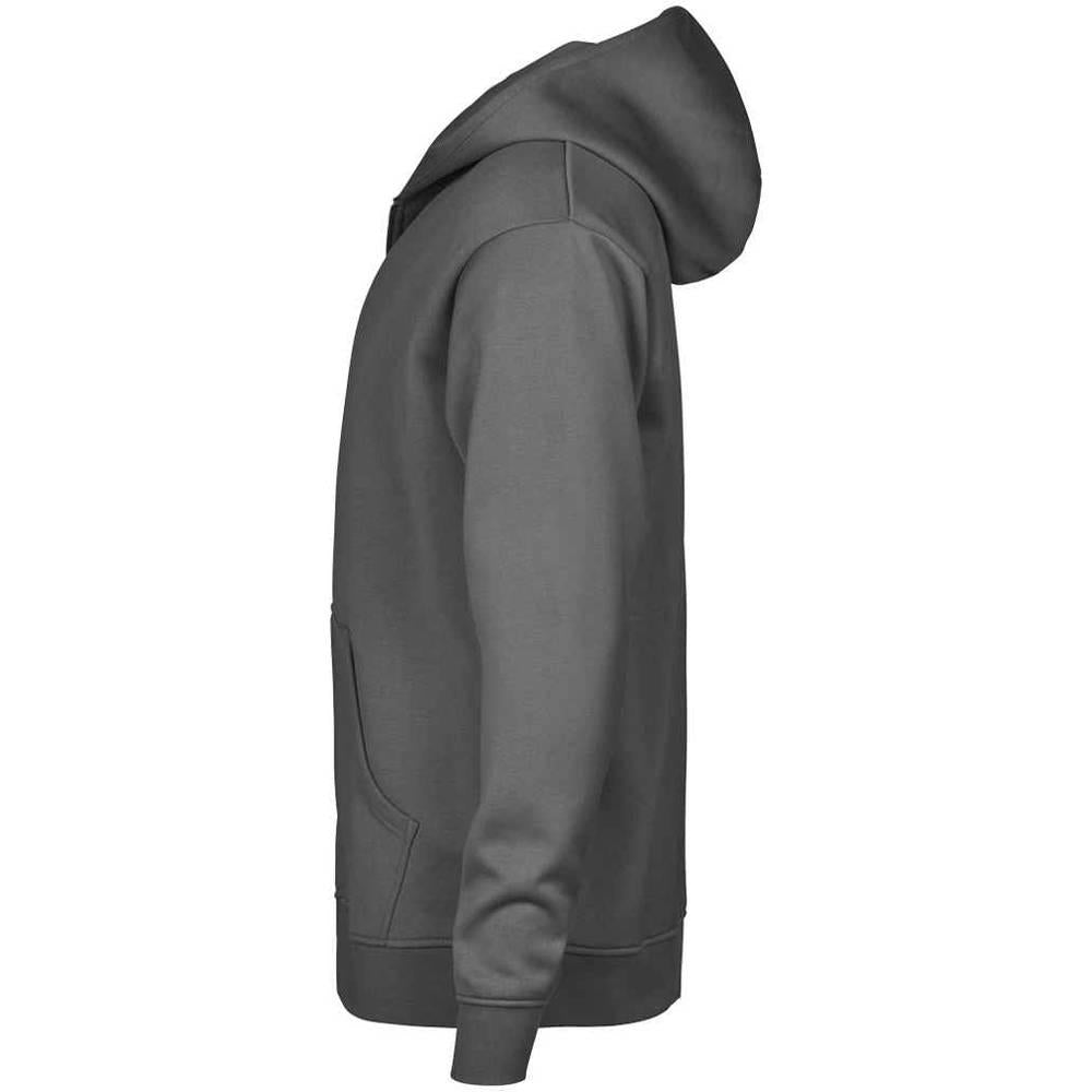Powder Grey - Side - Tee Jays Mens Urban Hooded Hoodie