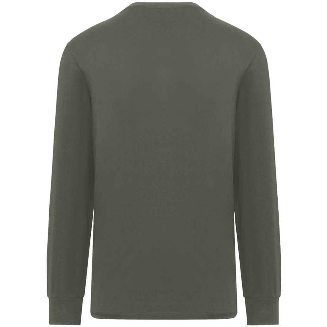 Organic Khaki - Back - Native Spirit Unisex Adult Spirit Long-Sleeved T-Shirt