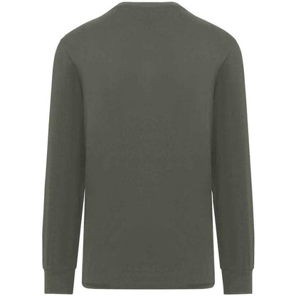 Organic Khaki - Back - Native Spirit Unisex Adult Spirit Long-Sleeved T-Shirt