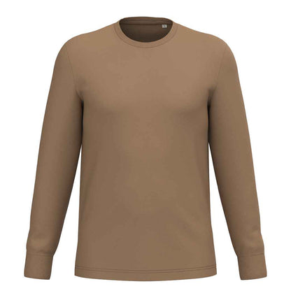 Dark Camel - Front - Native Spirit Unisex Adult Spirit Long-Sleeved T-Shirt