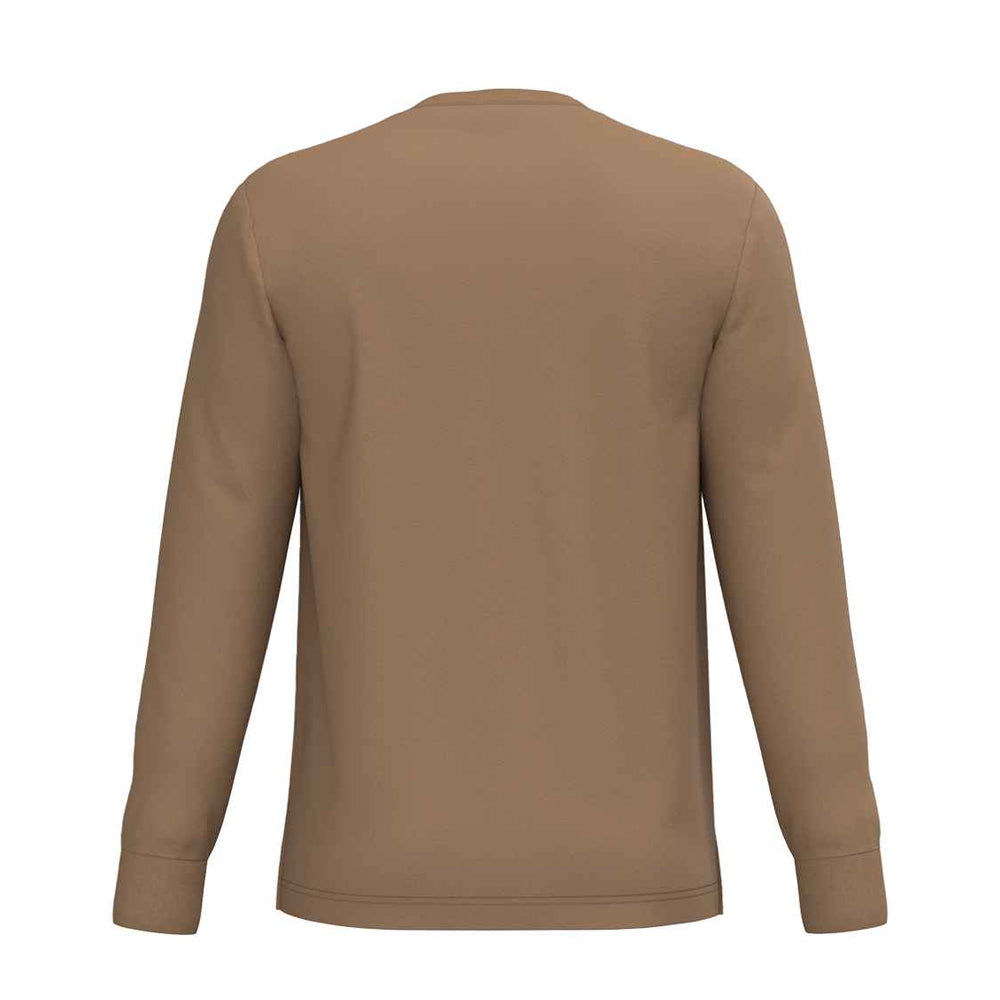 Dark Camel - Back - Native Spirit Unisex Adult Spirit Long-Sleeved T-Shirt