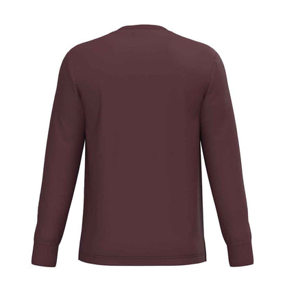Dark Cherry - Back - Native Spirit Unisex Adult Spirit Long-Sleeved T-Shirt