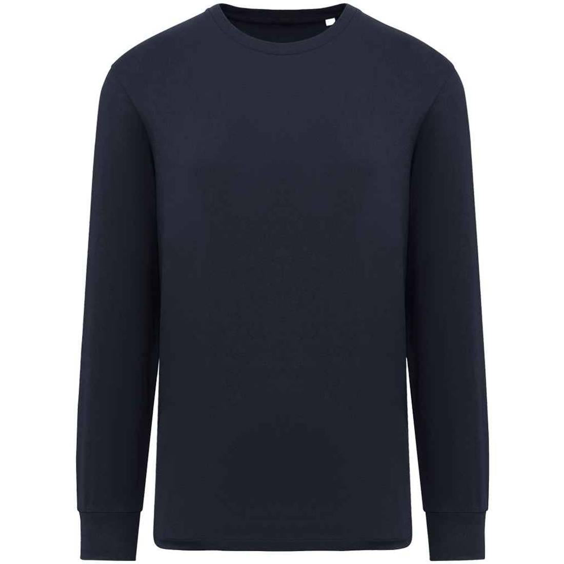 Navy - Front - Native Spirit Unisex Adult Spirit Long-Sleeved T-Shirt