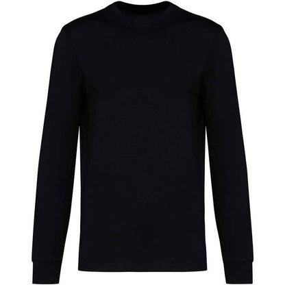 Black - Front - Native Spirit Unisex Adult Spirit Long-Sleeved T-Shirt