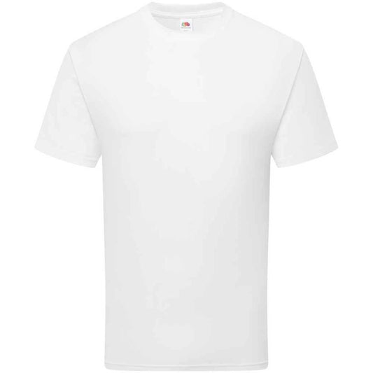 White - Front - Fruit of the Loom Unisex Adult Cotton T-Shirt