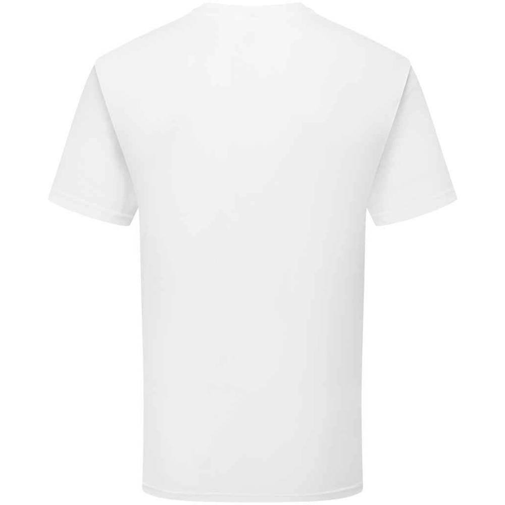 White - Back - Fruit of the Loom Unisex Adult Cotton T-Shirt