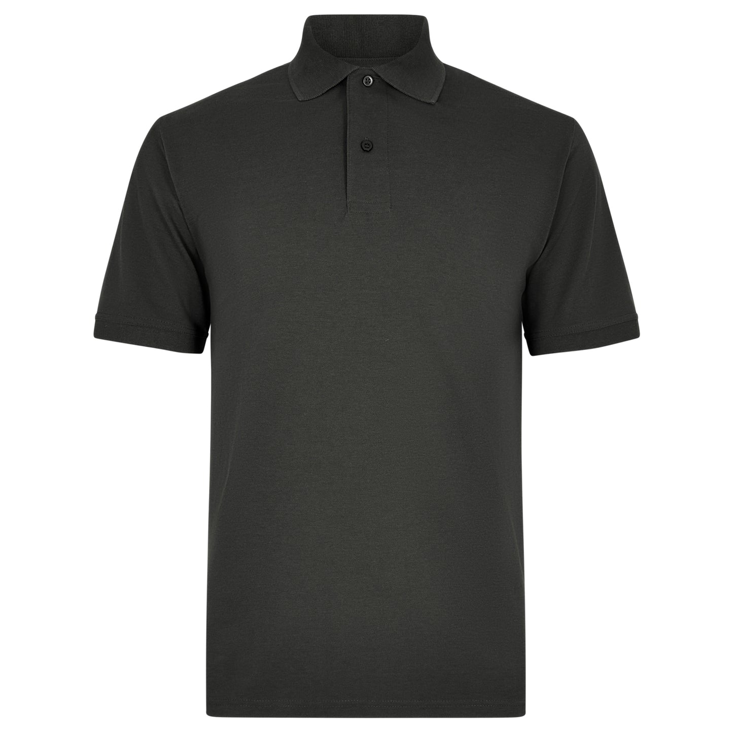 Charcoal - Front - Kustom Kit Mens Recycled Regular Polo Shirt