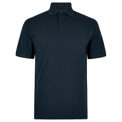 Navy - Front - Kustom Kit Mens Recycled Regular Polo Shirt