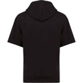 Black - Back - Native Spirit Unisex Adult French Terry Short-Sleeved Hoodie