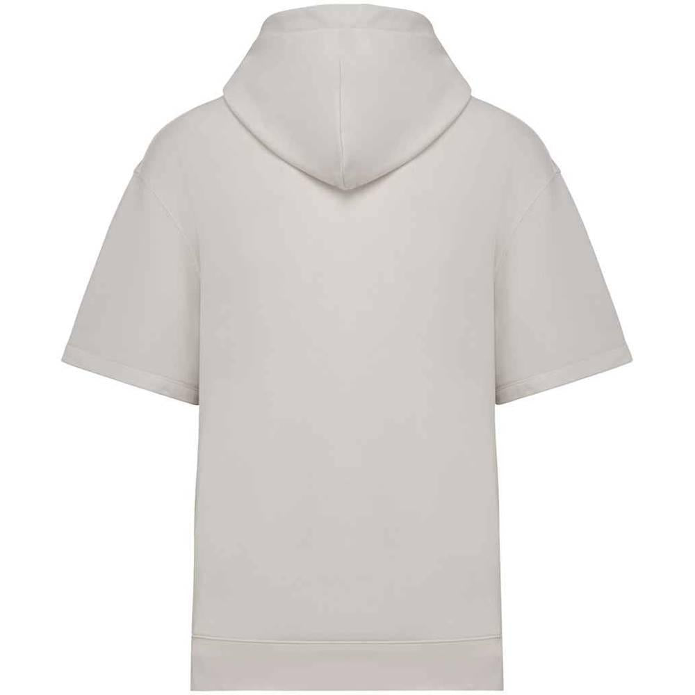 Ivory - Back - Native Spirit Unisex Adult French Terry Short-Sleeved Hoodie
