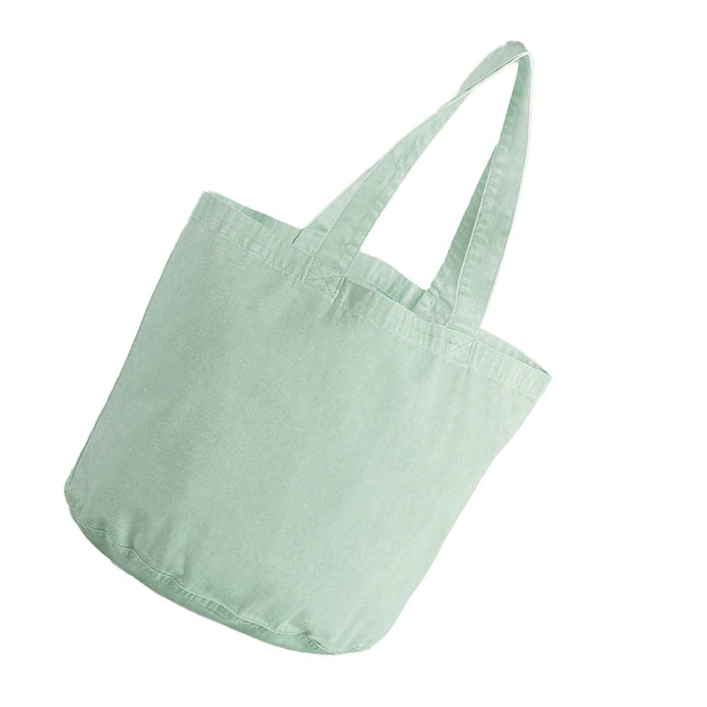 Vintage Aqua - Back - Westford Mill Garment Dyed Tote Bag