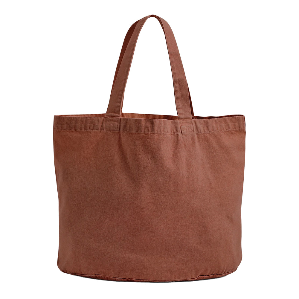 Vintage Orange Rust - Front - Westford Mill Garment Dyed Tote Bag
