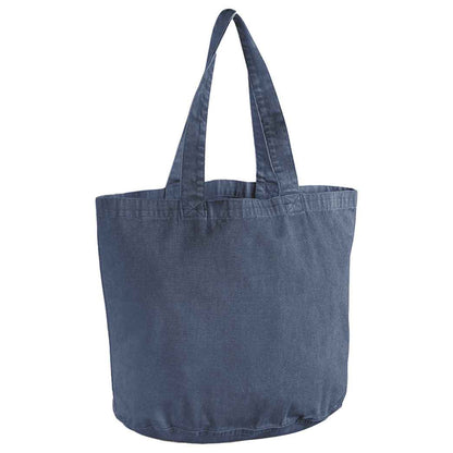 Vintage Denim - Front - Westford Mill Garment Dyed Tote Bag