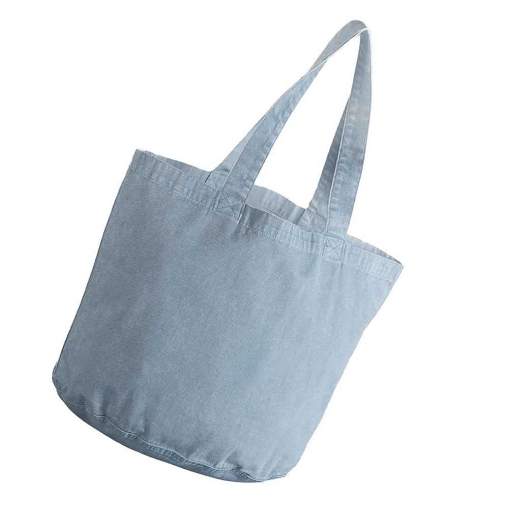 Vintage Light Blue - Back - Westford Mill Garment Dyed Tote Bag