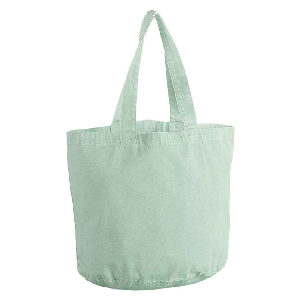 Vintage Aqua - Front - Westford Mill Garment Dyed Tote Bag