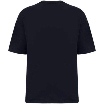 Washed Navy - Back - Native Spirit Mens Oversized T-Shirt