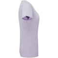Soft Lavender - Side - Fruit of the Loom Womens-Ladies Iconic 195 T-Shirt