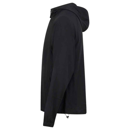 Jet Black - Side - Awdis Mens Active Track Jacket