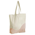 Natural-Peach - Front - Westford Mill Unisex Adult Wave Organic Cotton Maxi Tote Bag