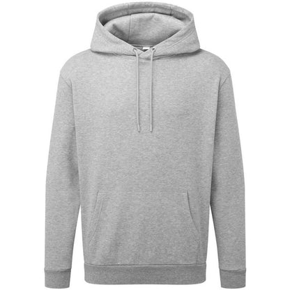 Grey Marl - Front - Anthem Unisex Adult Hoodie